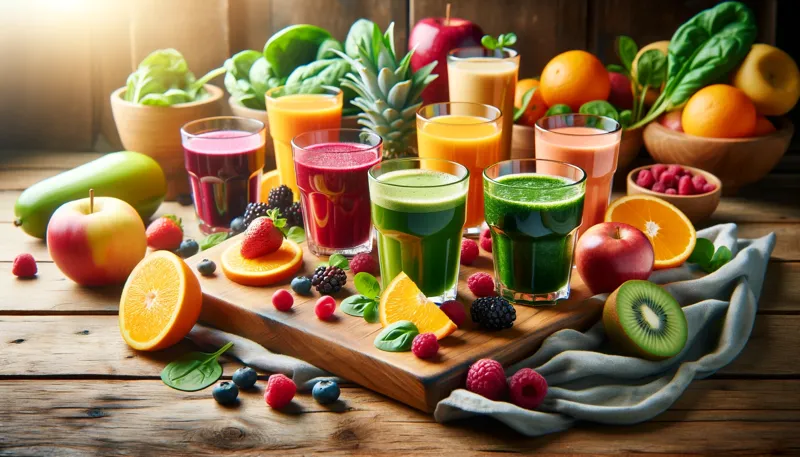 Juicer och smoothies: Recept för energi och vitalitet